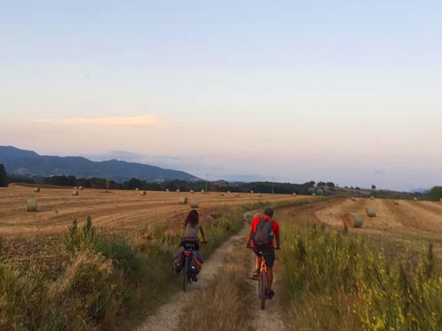 Escursione in Bicicletta, sul Tevere, al Tramonto – 22 agosto 2020