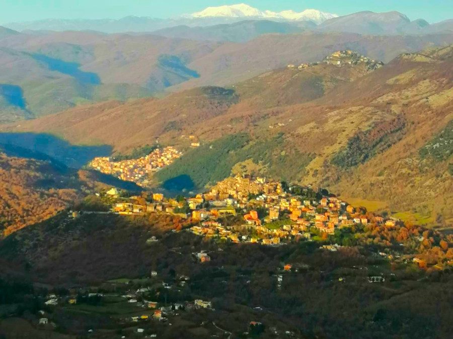 AL COMPLETO Monte Spina Santa e la Mentorella – 5 febbraio 2022