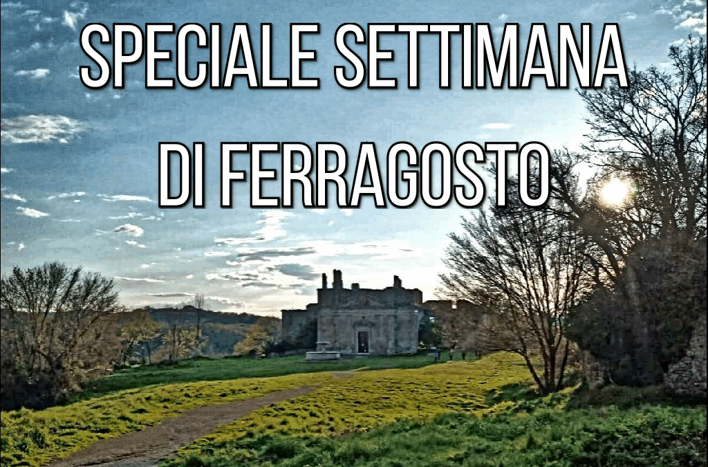 Speciale settimana di Ferragosto🌻