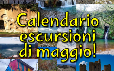 Calendario escursioni di maggio! 🍀